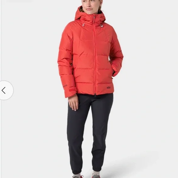 Stio Women’s Red Colter WINDSTOPPER Down Jacket with Hood, size S - Picture 5 of 14